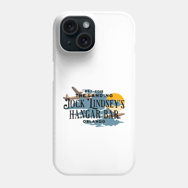 Jock Lindsey's Hangar Bar The Landing Orlando Florida Phone Case by Joaddo