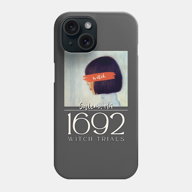 1692 Salem Witch Trials Phone Case by Golden Eagle Design Studio