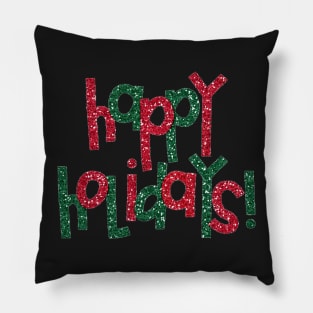 Happy holidays Pillow