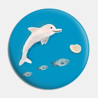 A dolphin and is friends Pin