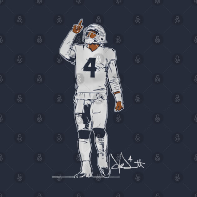 Dak Prescott Superstar Pose by stevenmsparks