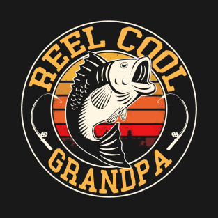 Grandpa Gift - reel cool Grandpa T-Shirt