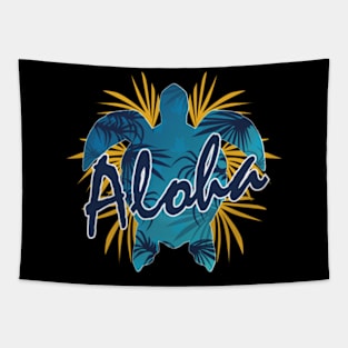 Aloha Beautiful Artwork Tapestry