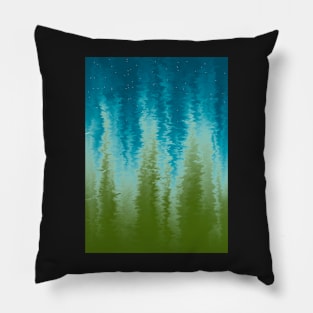 Abstract design | forest Pillow