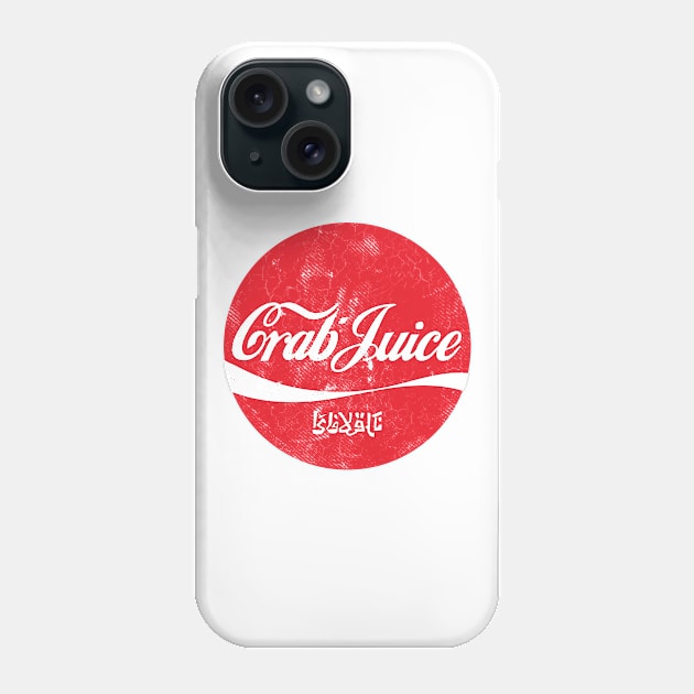 Crab Juice Cola Logo Phone Case by tvshirts