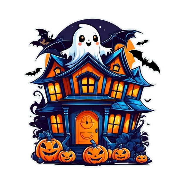 From Bats to Cute Ghosts: Tales of the Halloween House by CreativeXpro