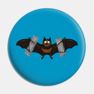 Do-It-Yourself Bat Logo Pin