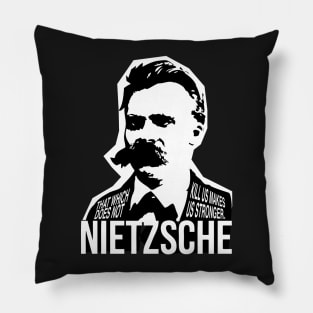 Nietzsche Quote Pillow