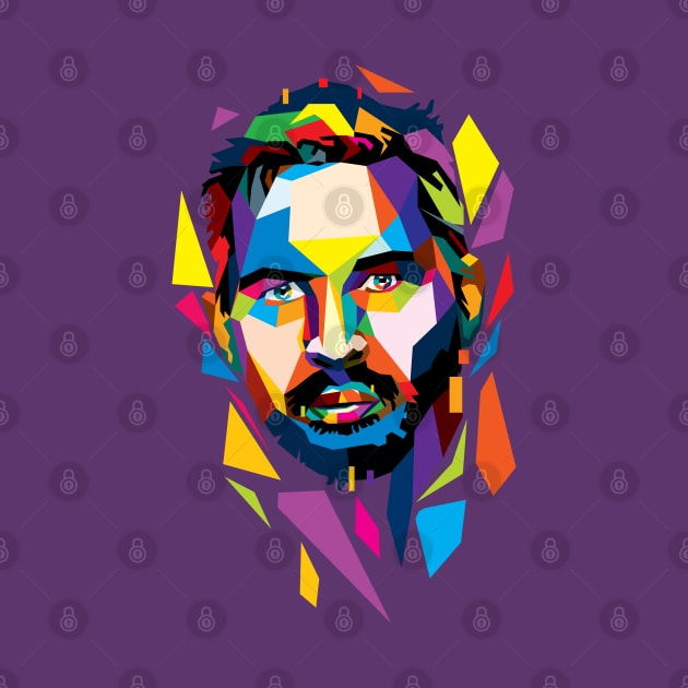 Tom Hardy wpap portrait by AnnArtshock