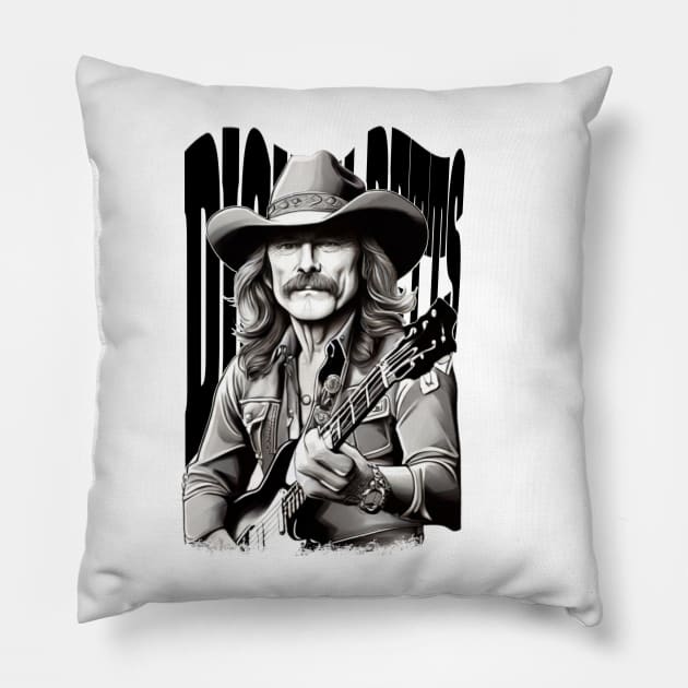 Dickey Betts Pillow by unn4med