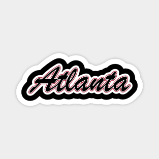 Football Fan of Atlanta Magnet