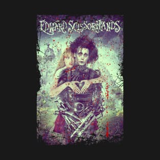 Edward Scissorhands Cutting Through Isolation T-Shirt