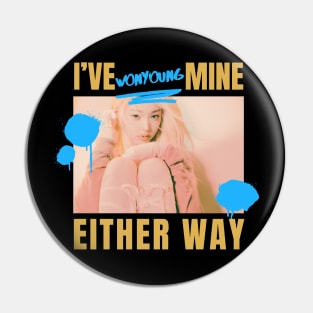 I've Mine Wonyoung IVE Pin