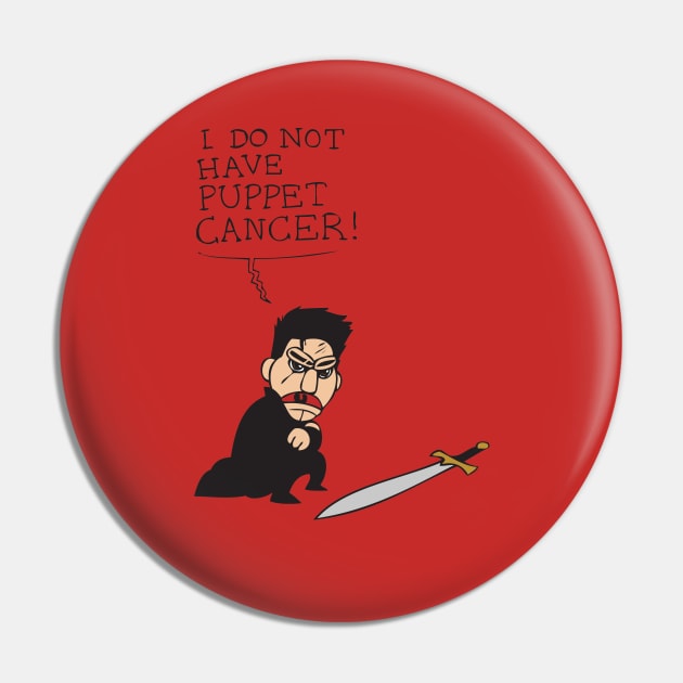 Puppet Cancer Pin by potatonomad