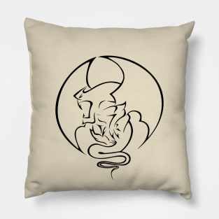 Tribal Demon Pillow