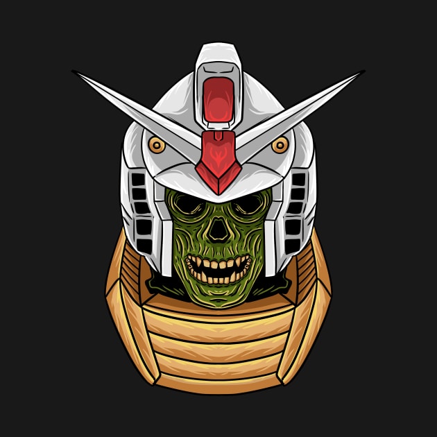 gundam rx 78 zombie by opoyostudio