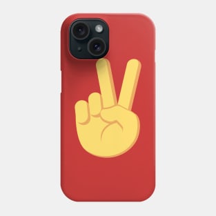 Peace Sign Emoji Phone Case