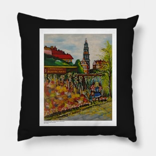 Flower Sellers Pillow