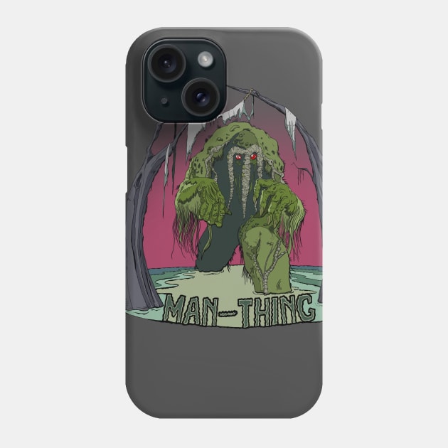 Man-Thing Phone Case by Grave Adventures 