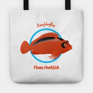 Flame Hawkfish Tote