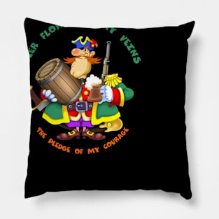 Beer Pirate Pillow