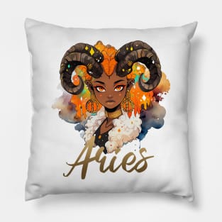 Zodiac - Aries Pillow