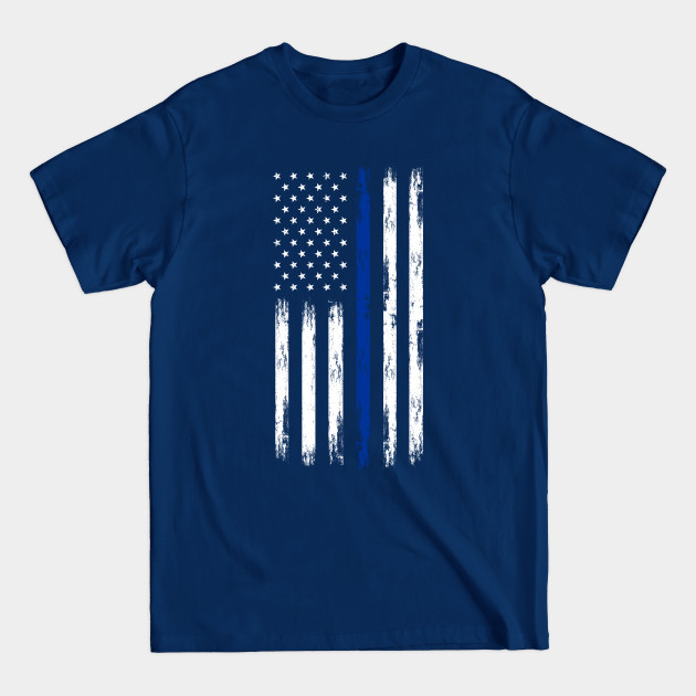 Discover Thin Blue Line Patriot Policemen For A Future Police Officer - Future Police - T-Shirt