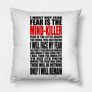 Dune Litany Against Fear Pillow