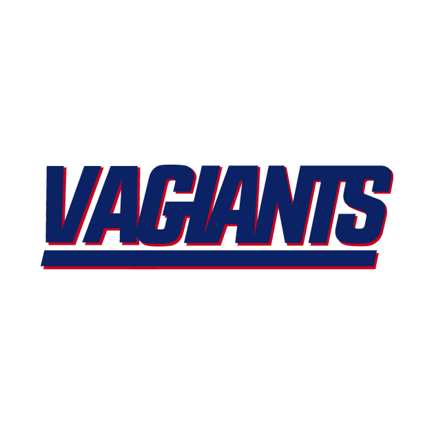 The NY VAGIANTS Tee by Tailgate Team Tees