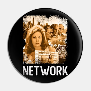 Faye Dunaway Finesse NETWORKs Film Tees, Unleash Diana Christensen's Ambition in Style Pin