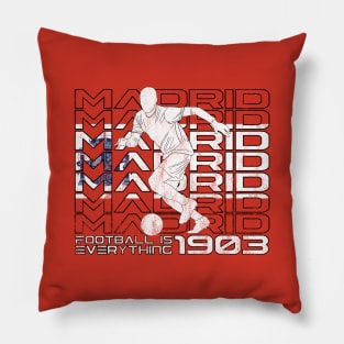 Football Is Everything - Atlético Madrid Attack Retro Pillow
