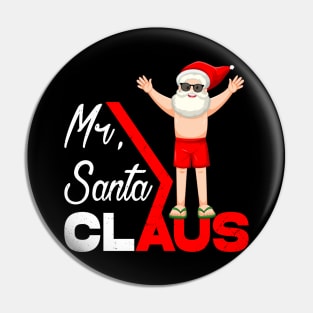 Mr. Santa Claus Pin