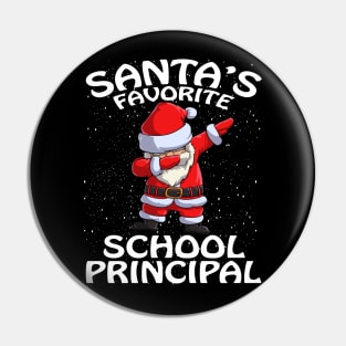 Santas Favorite School Principal Christmas Pin