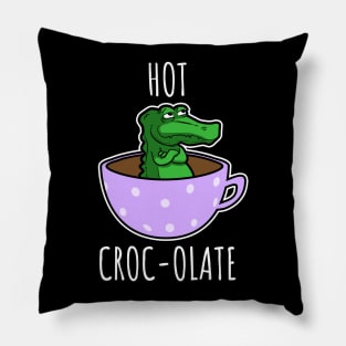 Hot Croc-olate Pillow