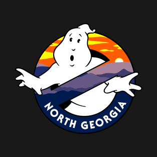 North Georgia Ghostbusters small logo upper right corner T-Shirt