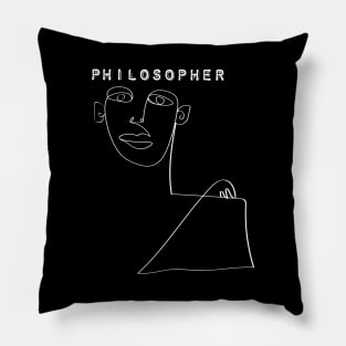 Philosopher Pillow