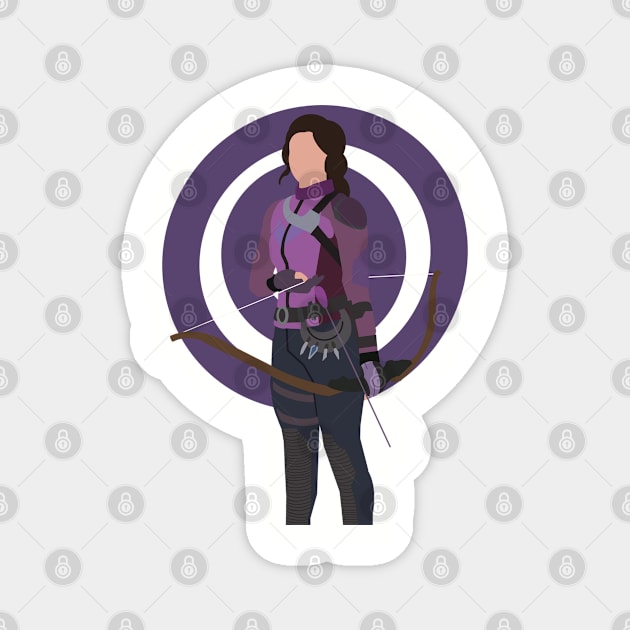 Kate Bishop Target Magnet by Mint-Rose