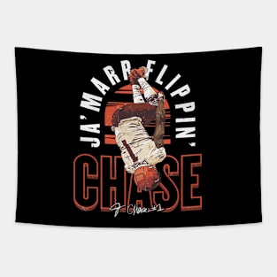 Ja'Marr Chase Cincinnati Flip Tapestry