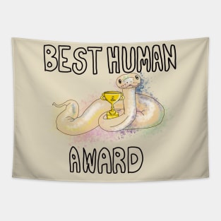 Best Human Award by Snek Friend Tapestry