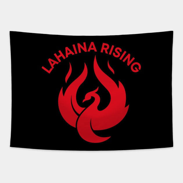 Lahaina Rising Tapestry by MtWoodson