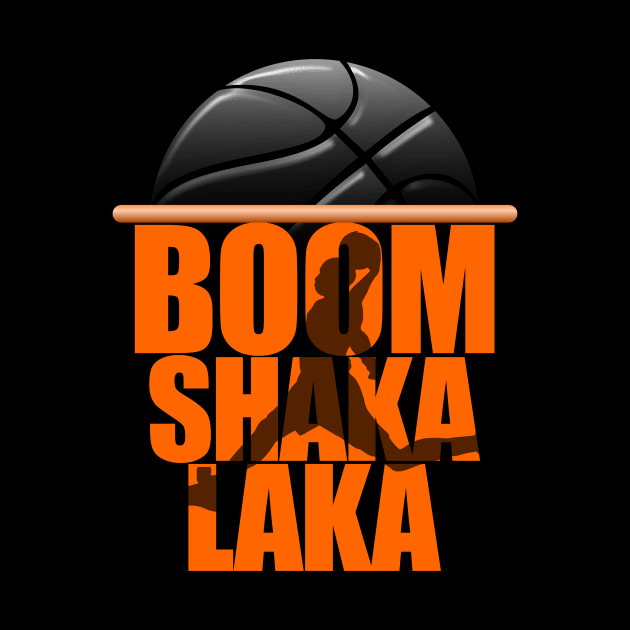 Boom Shakalaka Basketball Dunk by Tainted Designs