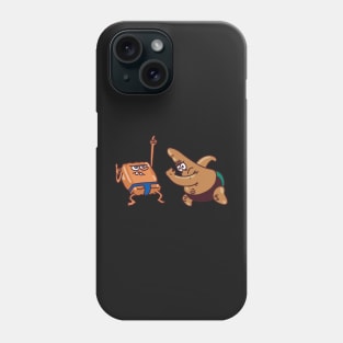 SpongeBob and Patrick Dancing Phone Case