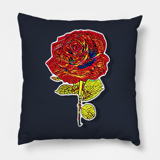 Roses are red Pillow by ellaine13