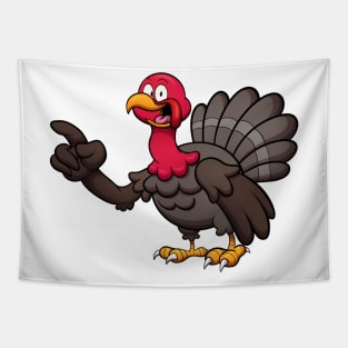 Cute Turkey Tapestry