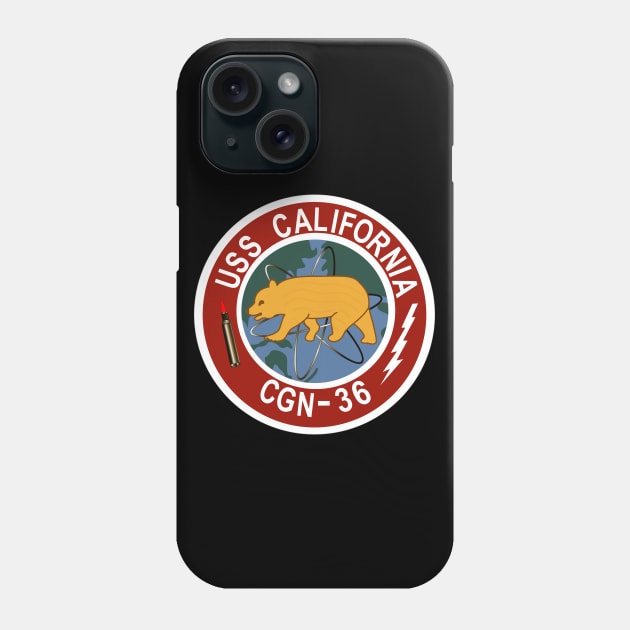 USS California (CGN-36) wo Txt Phone Case by twix123844