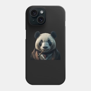 Mafia Panda With Cigarettes Phone Case