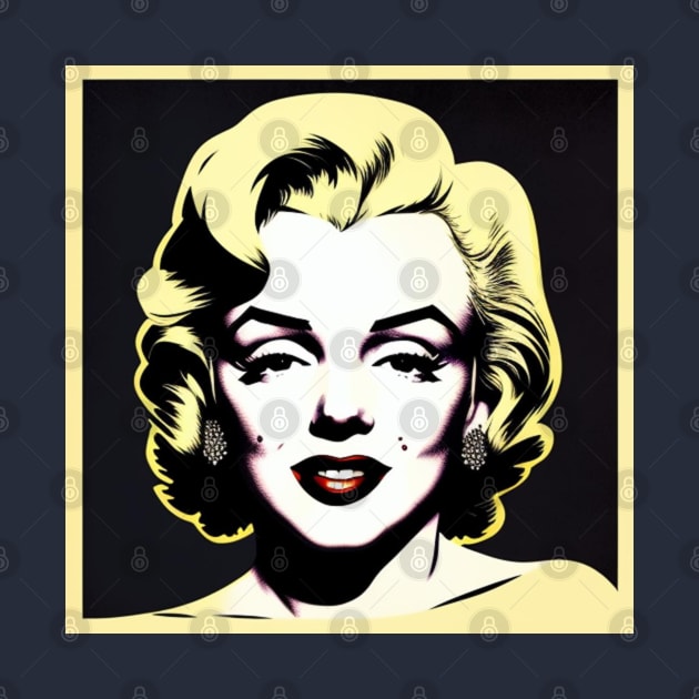 Marilyn Monroe by musicgeniusart