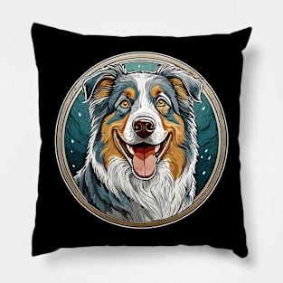 Australian Shepherd dog Pillow