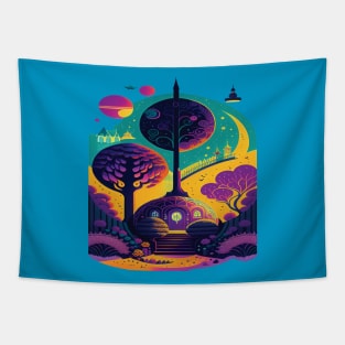 My Fantasy Garden Graphic Tapestry