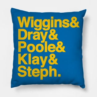 Golden State Jetset Pillow